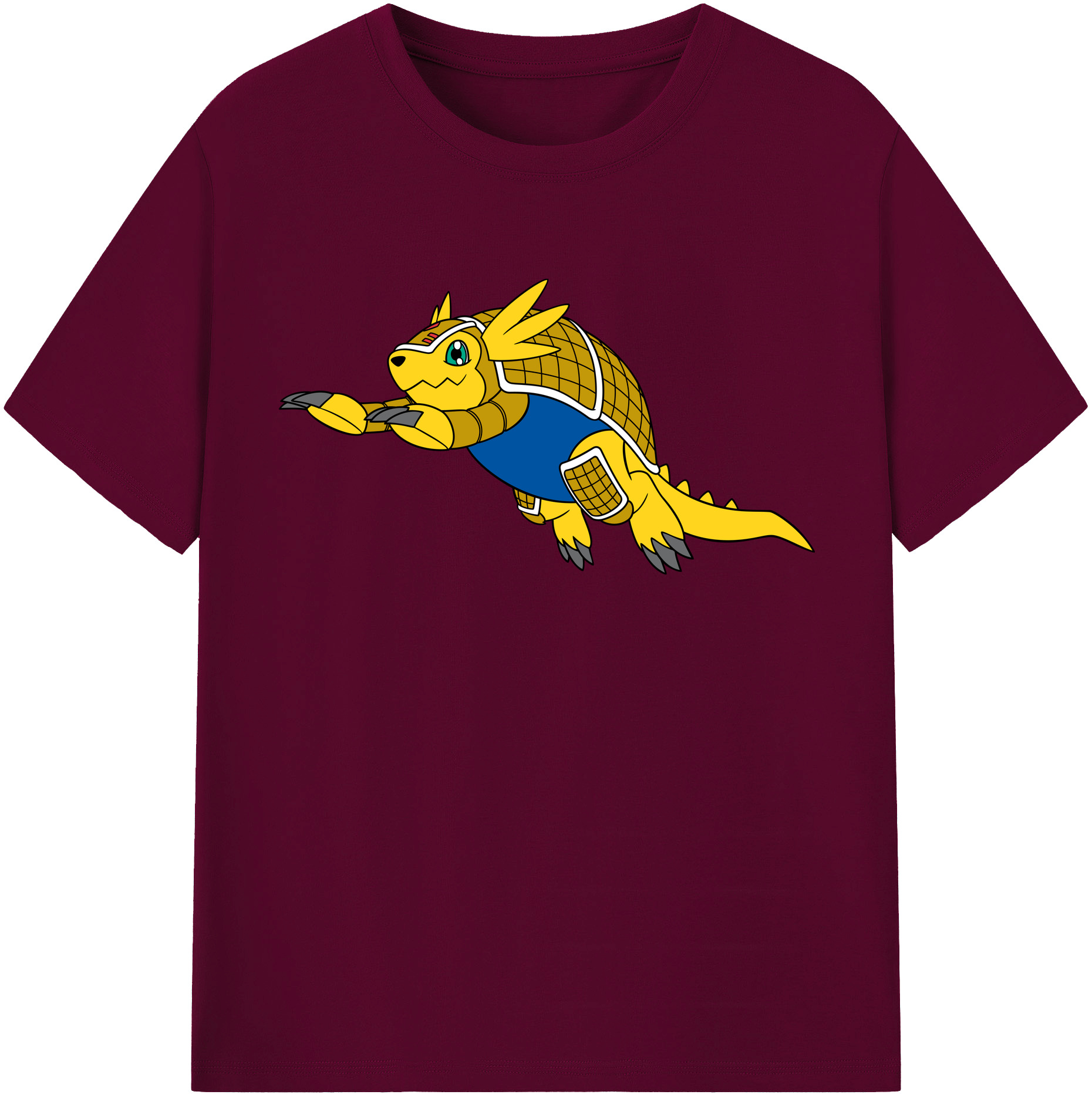 （画像用） Digimon デジタルモンスター/デジモン レディースカジュアルプリントTシャツ（綿100％）
